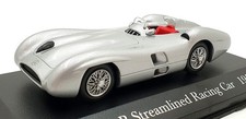 DeAgostini 1/43 Scale 5324A - Mercedes-Benz W 196 R Streamlined 1955 Silver