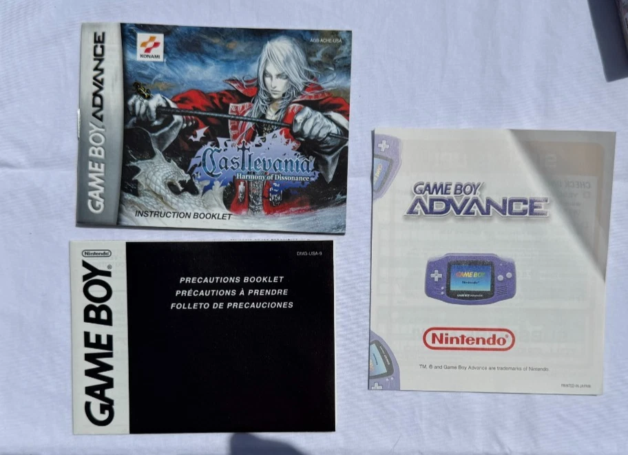 Castlevania: Harmony of Dissonance (GBA) - CIB - Spectacular Condition, Tested - Image 4 of 4