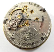 Vintage Hamilton Grade 927 18s 17J Special Hunting Pocket Watch Movement lot.rb