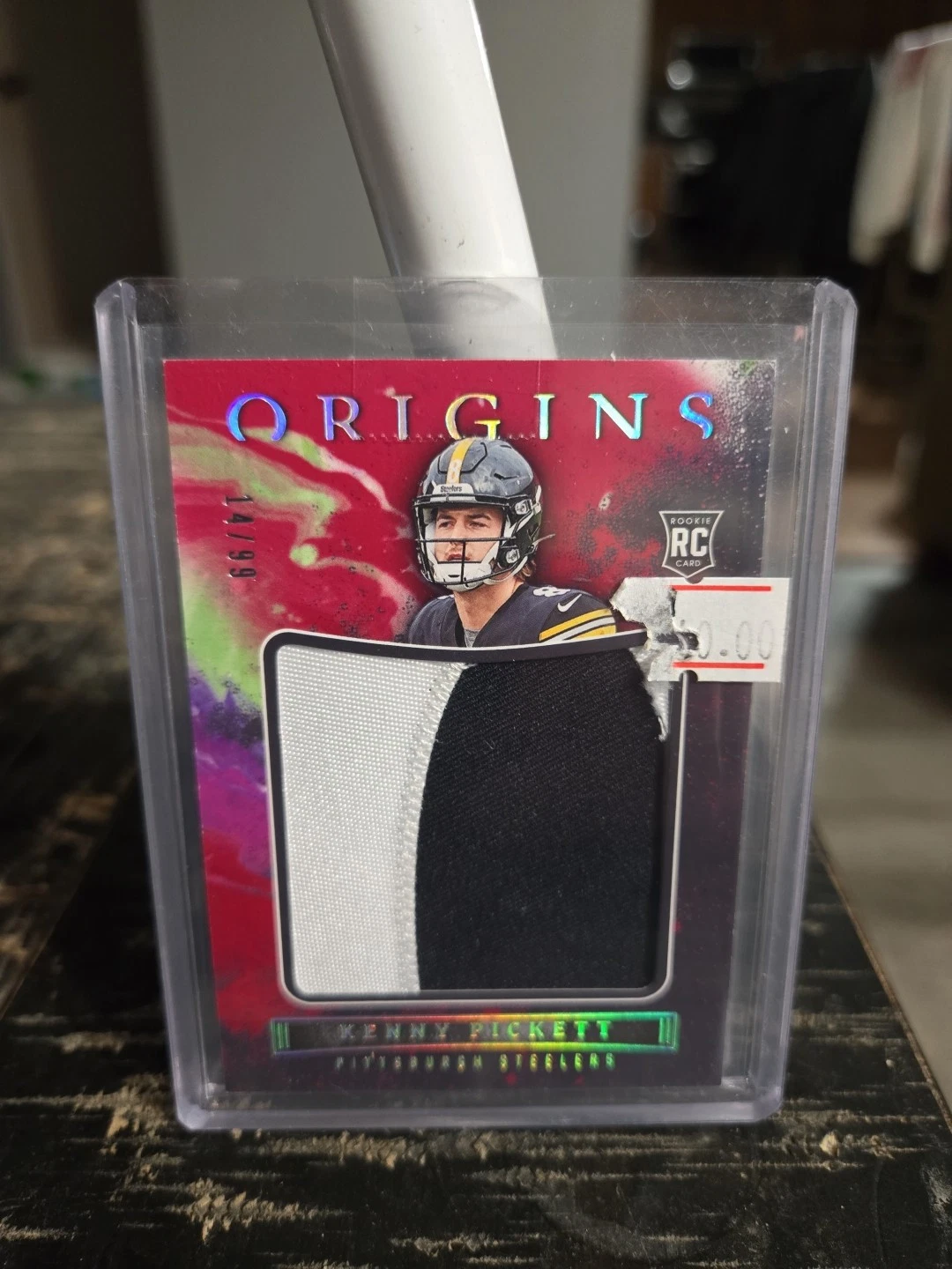 Kenny Pickett Panini Origins Rookie Jumbo Jersey #JUMKPI Base