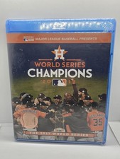 2017 HOUSTON ASTROS World Series Champions Blue Ray New Sealed