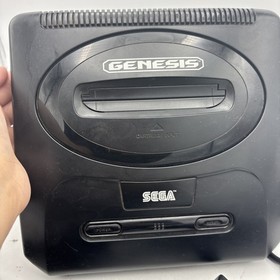 SEGA Genesis MK-1631 Console Bundle w/ 2 Controllers Cords WORKS!