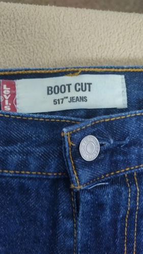 Vintage Levis 517 Jeans Mens 36x32 Blue Bootcut Fit Medium Wash Denim - Picture 3 of 22