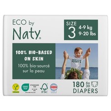 Eco By Naty Eco-Friendly - 100 Plant-Based Materials On Soft For Sensitive
