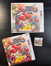 Super Smash Bros 3DS - CIB, Manual, Game, Case