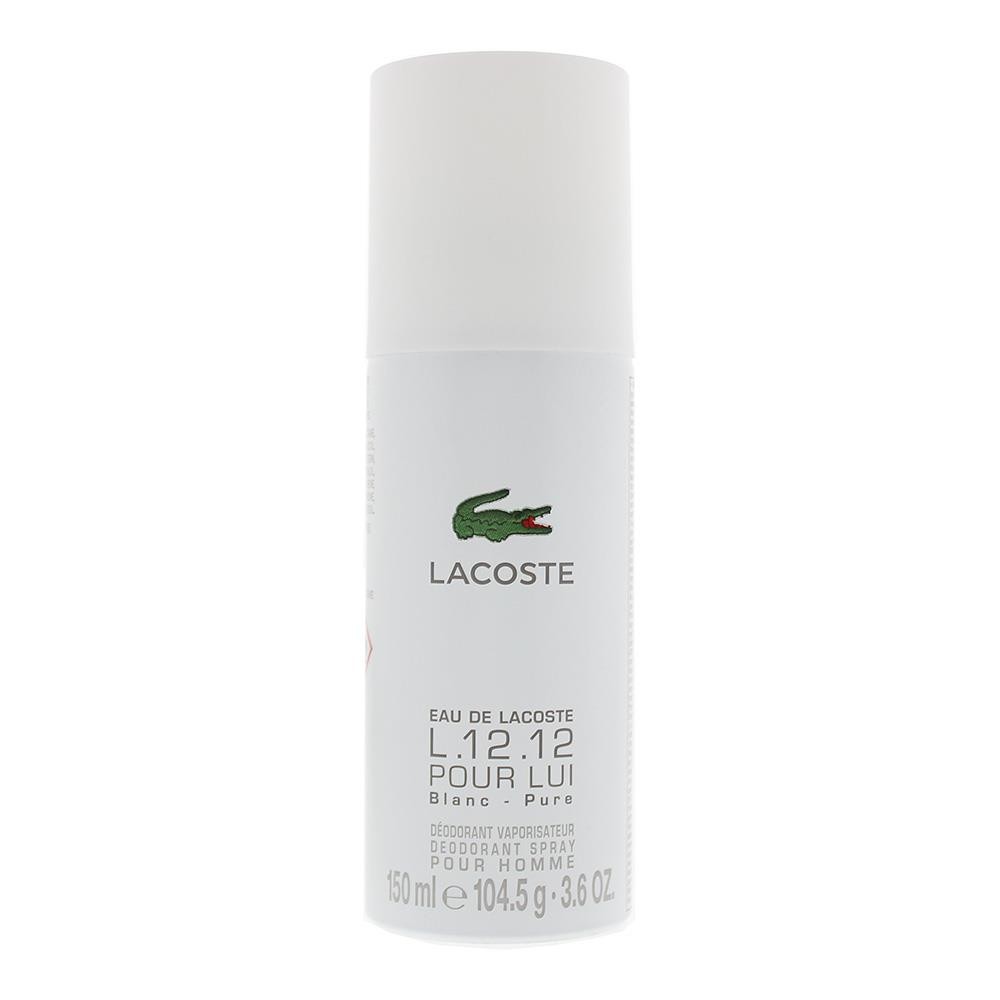Lacoste Eau De L.12.12 Pour Lui Blanc Pure Deodorant Spray 150Ml - Image 10