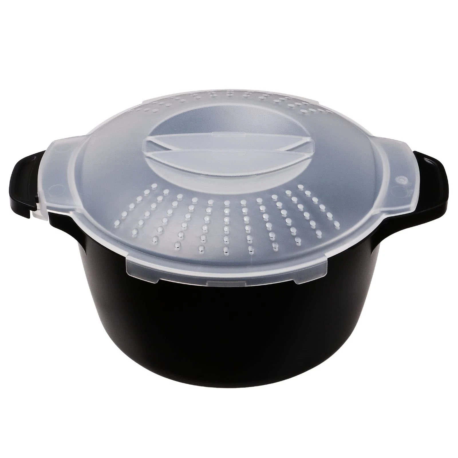 Professional Small Micro Cookware 1 Quart, Microwave Steamer for Vegetables, ...