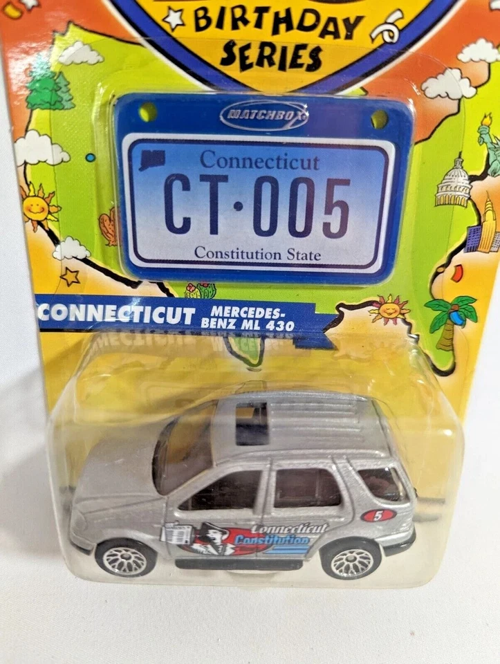 Matchbox Across America Mercedes Benz ML 430 Connecticut CT-005 Northeastern NEW - Image 2 of 3