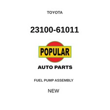 Genuine 1972-1977 Toyota Land Cruiser Fuel Pump Assembly 23100-61011