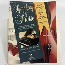 Symphony of Praise Vocal Selections Songbook Piano Organ Brentwood 1996