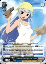 Weiss Schwarz KonoSuba Aqua Civil Engineering Work KS/W49-PE06 PR English NM+