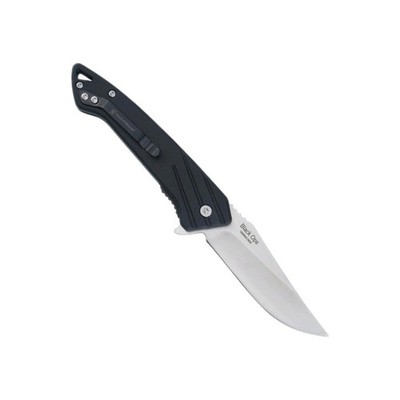 3'' S&W Black Ops 8Cr13 MoV Recurve Folding Pocket Knife Clip Point Blade 1209542