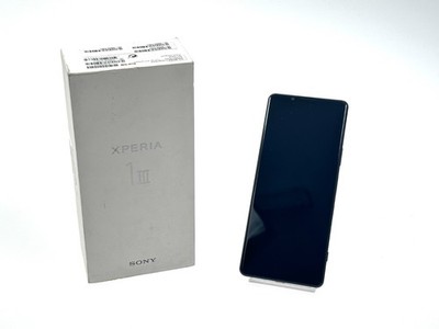 Sony Xperia 1 III 5G 256GB Frosted Black Ohne Simlock 4K OLED Dual SIM 12GB RAM