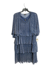 S.L. Fashions Mother of The Bride Dress, Wedgewood - Women's Size 16