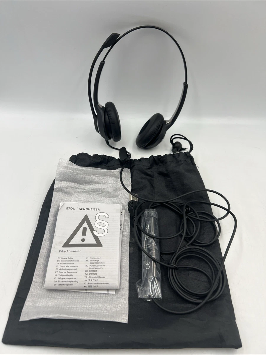 Sennheiser PC 20 Cuffie Cablate Mono Con Microfono - Ideali Per VoIP, Telefonia Internet E Riconoscimento Vocale, Collegamento Cablato - 3