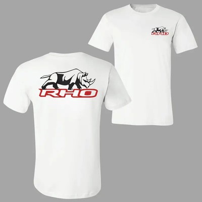 RHO RAM Rhino T-Shirt   Performance Truck Graphic Tee, Soft Cotton Blend Tee