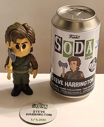 Funko Soda Stranger Things Steve Harrington Common Figure, Funko Shop Exclusive