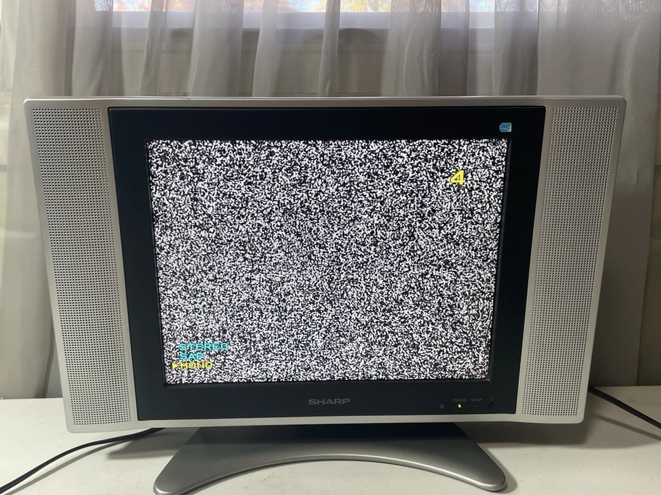 Sharp LC-15SH6U LCD TV SD Retro Games 480i 480p Tested Working 15" w/ REMOTE - Image 4 of 4
