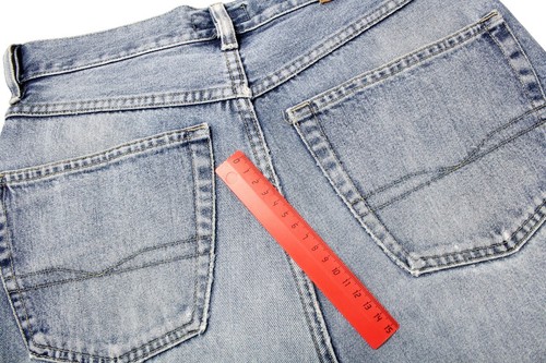 HUGO BOSS Vaqueros W29/L34 Kegelförmig Schnurrhaare Gebleichtes Azul Denim - Imagen 11 de 12