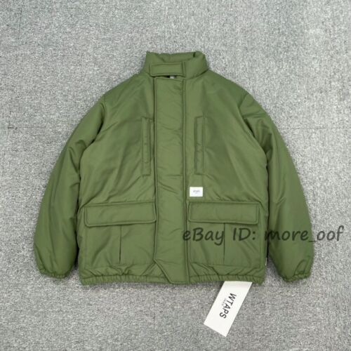 Men Women WTAPS 21AW Pocket Cotton Jacket Nylon Windproof