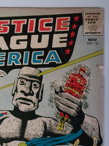 JUSTICE LEAGUE OF AMERICA #15 (DC 1962) SILVER AGE! ~G (2.0) UNTOUCHABLE ALIENS! - Picture 3 of 19