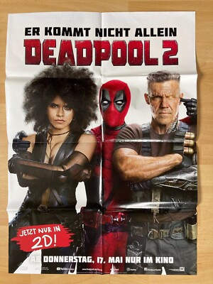 Filmposter * Kinoplakat * A1 * Deadpool 2 * 2018 