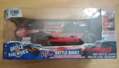 Battle Machines RC Remote Control Battle Buggy w/ Rapid Fire Disc ...