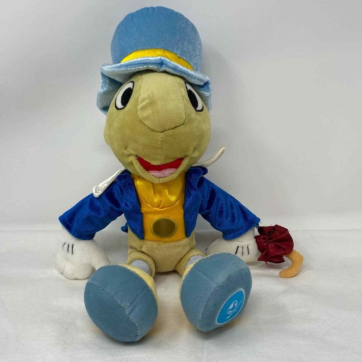 Jiminy Cricket Disney Store Plush Tuxedo Figure RARE Pinocchio