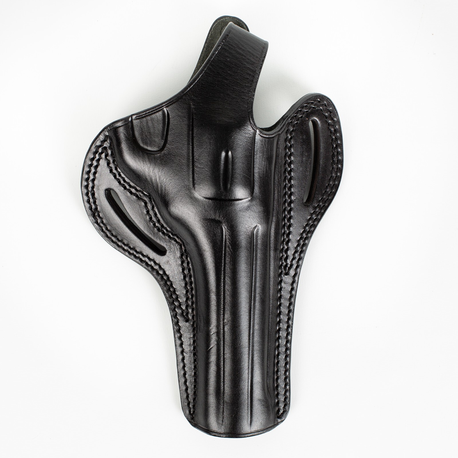 For Smith and Wesson 686 L Frame 6 inch Revolver 357 Mag Leather Gun