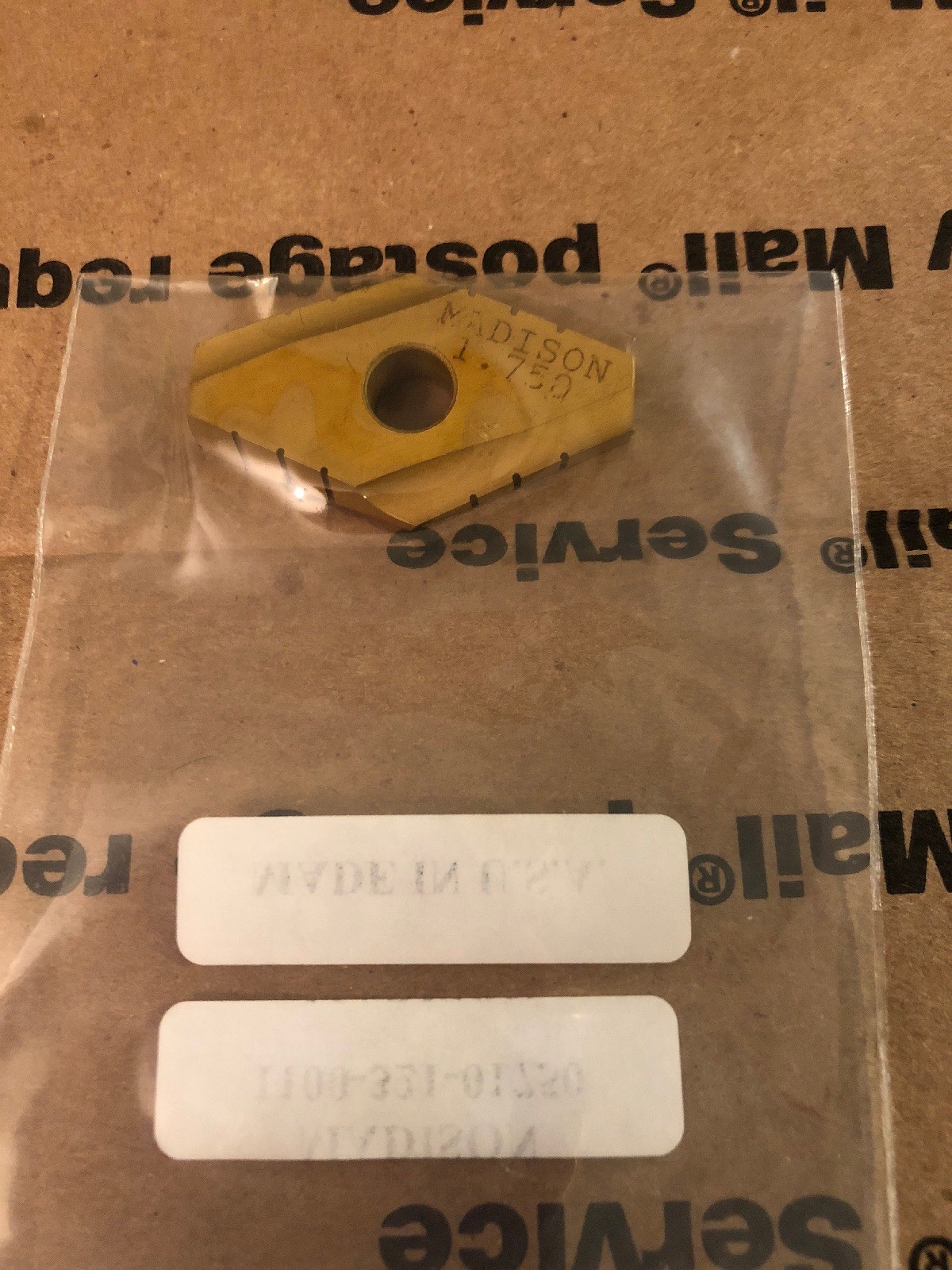 1 (piece) MADISON CUTTING TOOLS 110032101750 INSERT 1.750 IN DUODEX