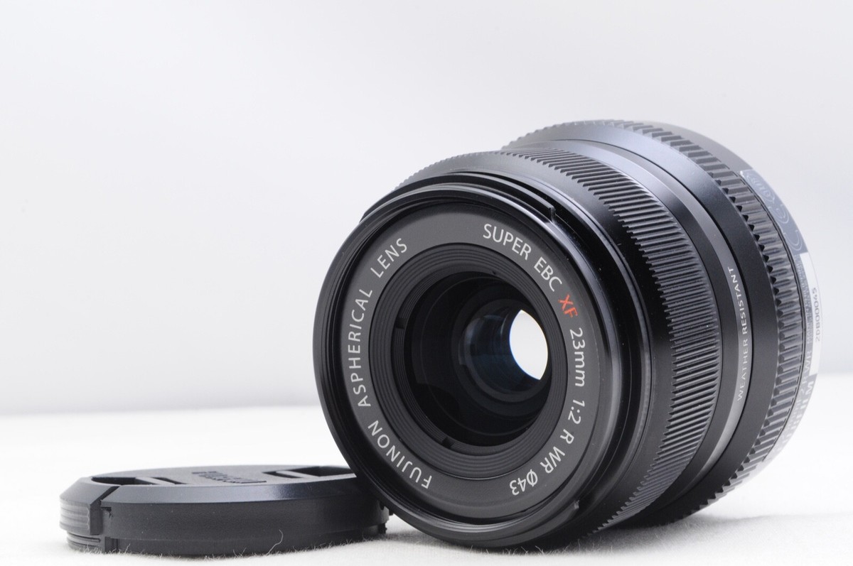 NEAR MINT] Fujifilm XF23mm R WR BLACK from JAPAN (L539