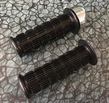 Vintage Superior Nylon Throttle Controls 1" Bars dirt bike off road Grips NOS