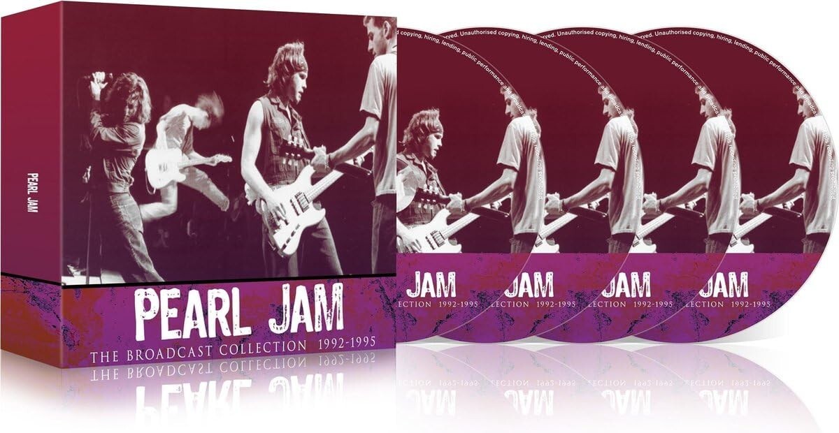 Pearl Jam - The Broadcast Collection 1992-1995 4 CD Set - NEW
