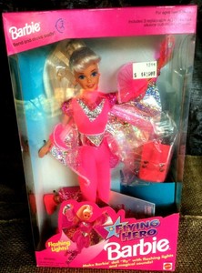 flying hero barbie