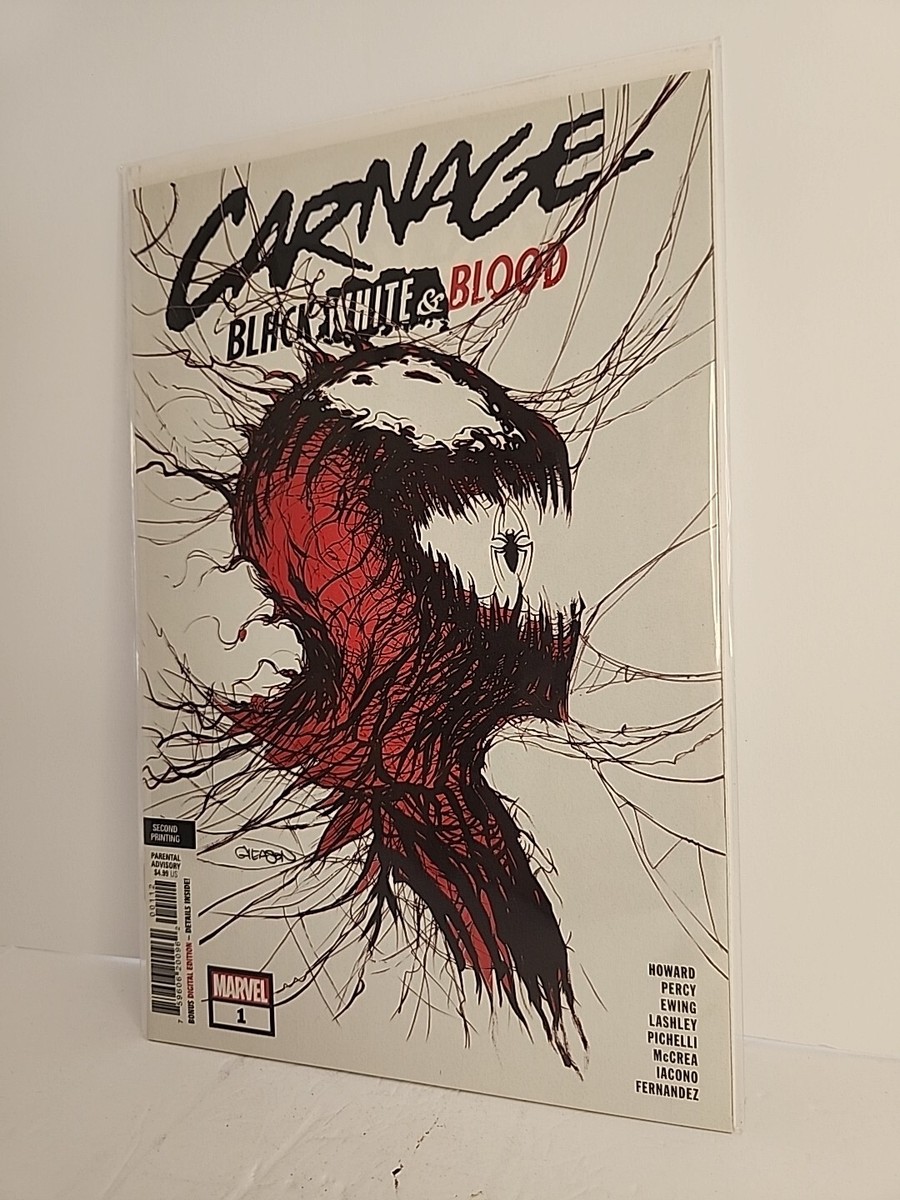 Carnage: Black, White and Blood #1 - Second Printing | eBay