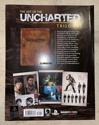 LIMITED EDITION The Art of Uncharted Trilogy Uncharted 4 CIB