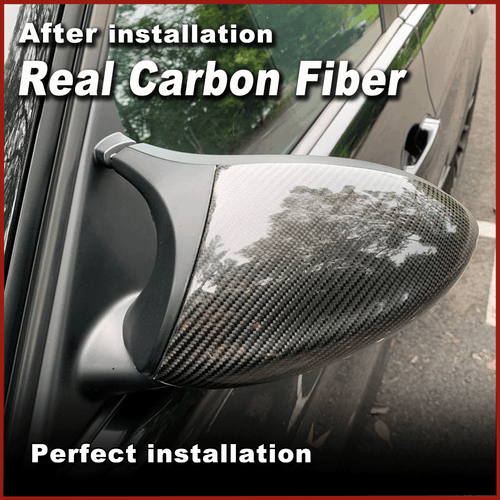 Carbon Spiegelkappen Außenspiegelkappen Für BMW M3 E92 E93 E90 E82 M1 Add-on - Picture 2 of 10