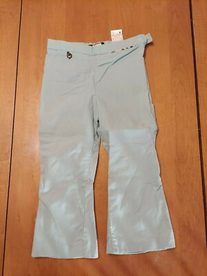 Burberry London Children's Flare Pants Trousers Light Blue CWF - Main Image