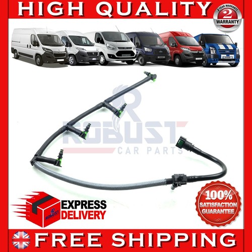 FUEL INJECTOR LEAK OFF PIPE FOR TRANSIT MK7 MK8 CUSTOM CITROEN 2.2