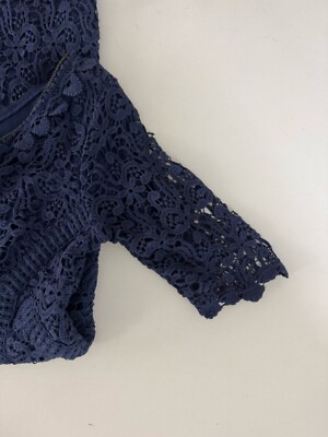 yoana baraschi blue lace dress Yoana Baraschi Dress Deals on Designers