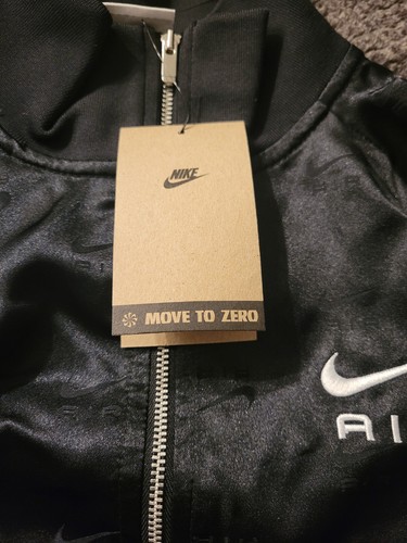 Womans Nike Air Satin Monogram Jacket Size XS - Picture 7 of 7