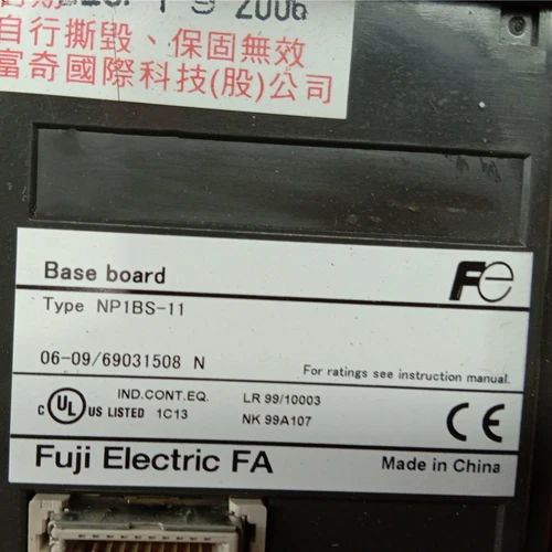 Sustrato PLC Fuji NP1BS-11 usado envío gratuito/b - Imagen 2 de 2