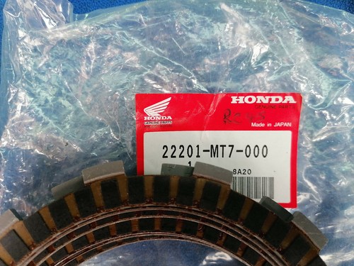 Honda RC45 NR750 Kupplungsreibscheiben (8) 22201-MT7-000 New Old Stock - Bild 2 von 3