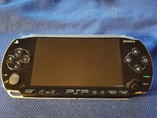 Black Sony PSP 1000 System w/ Charger in great working condition import