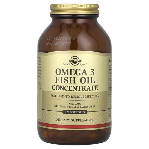 Omega 3 Fish Oil Concentrate, 120 Softgels