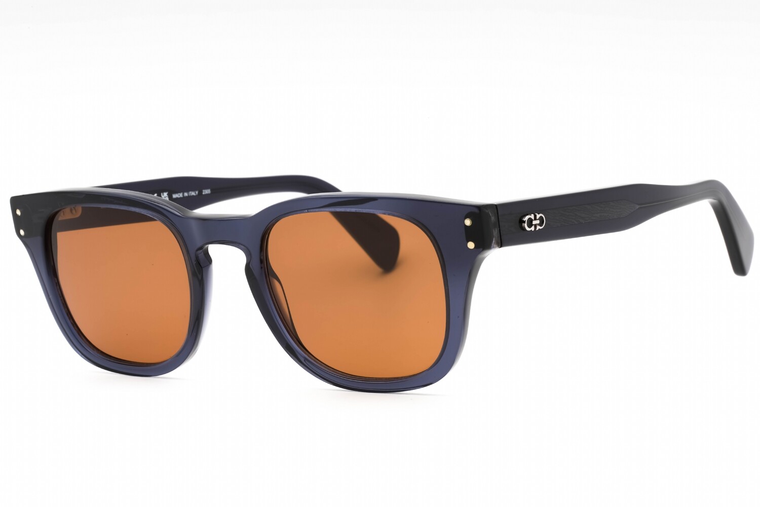 Солнцезащитные очки SALVATORE FERRAGAMO SF1057S-456-49 Размер 49мм 150мм 21мм синие мужские НОВЫЕ 14590₽