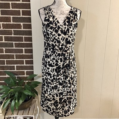 leopard print dress size 12