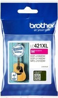 Original Brother LC-421XLM Magenta Tinte Druckerpatrone Tintenpatrone LC421XLM