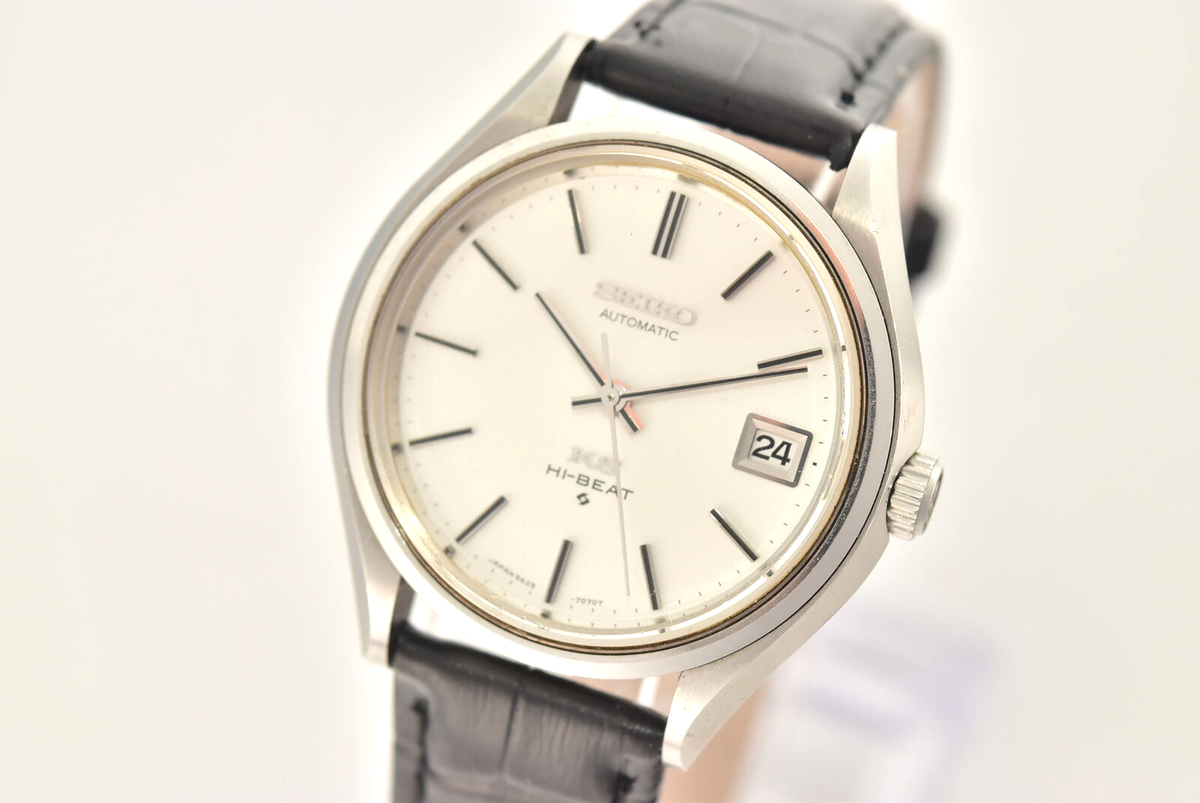 ジャンク品】KING SEIKO HI-BEAT 5625-7121 ハイビート デイト メンズ 