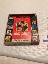 Vintage 8mm Kiddie Movies Our Gang The Gladiators Atlas Films Little Rascals
